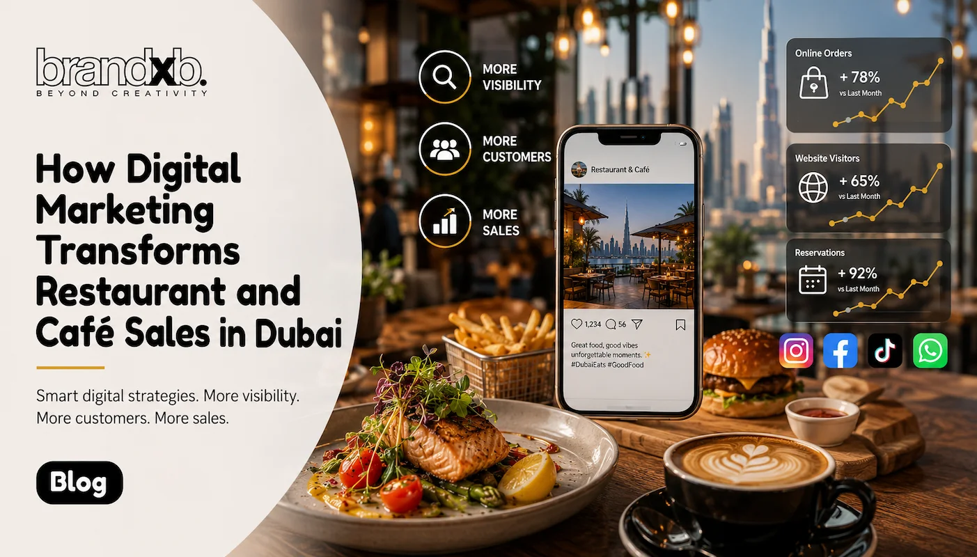 How Digital Marketing Transforms Restaurant and Café Sales in Dubai