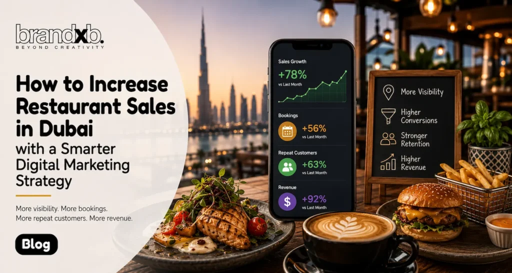 How to Increase Restaurant Sales in Dubai With a Smarter Digital Marketing Strategy
