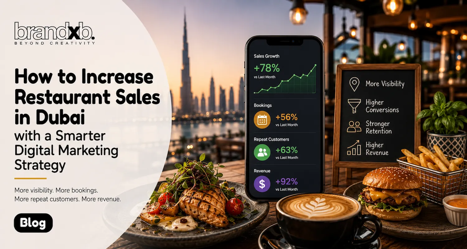 How to Increase Restaurant Sales in Dubai With a Smarter Digital Marketing Strategy